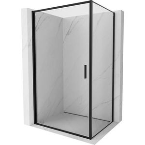 MEXEN/S - Exo sprchovací kút dvere krídlové 70 x 90, transparent, čierna 817-070-090-70-00 vyobraziť