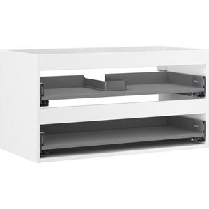 MEXEN - Box-A skrinka pre umývadlo 90, 2 zásuvky, biela mat 91AX0-0900-470-2-01 vyobraziť