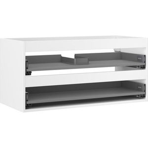 MEXEN - Box-A skrinka pre umývadlo 100, 2 zásuvky, biela mat 91AX0-1000-470-2-01 vyobraziť