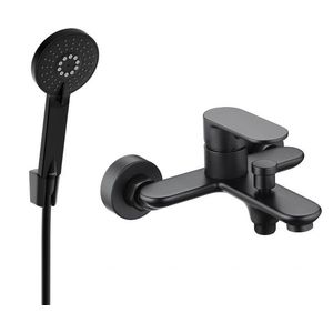 MEXEN/S - Milo R40 vaňová batéria s príslušenstvom, čierna 7133R40-70 vyobraziť