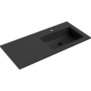MEXEN - Otis umývadlo zapustené do dosky pravá 101 x 46, 5, čierna mat 25181071P vyobraziť