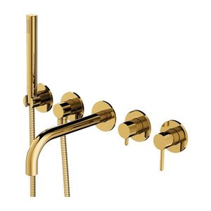 OMNIRES - Y vaňová batéria 5-otvorová podomietková zlatá /GL/ Y1237/1GL vyobraziť