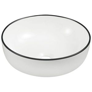 KERRA - umývadlo na dosku KR-98 WH/BL 5907548123213 vyobraziť