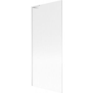 MEXEN/S - Next L vaňová zástena FIX 80 x 150, prúžky, biela 895-080-000-03-09-20 vyobraziť