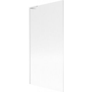 MEXEN/S - Next L vaňová zástena FIX 90 x 150, prúžky, biela 895-090-000-03-09-20 vyobraziť