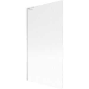 MEXEN/S - Next L vaňová zástena FIX 100 x 150, prúžky, biela 895-100-000-03-09-20 vyobraziť