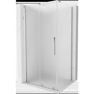 MEXEN/S - Velár sprchovací kút, posuvné dvere 120 x 100, dekor, chróm 871-120-100-31-01 vyobraziť