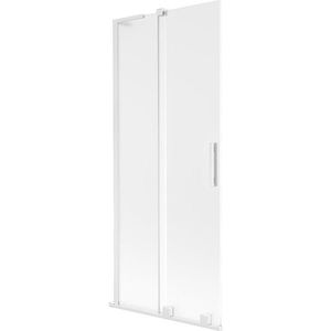 MEXEN/S - Velar L dvojkrídlová posuvná vaňová zástena 85 x 150, dekor, biela 896-085-003-31-20 vyobraziť
