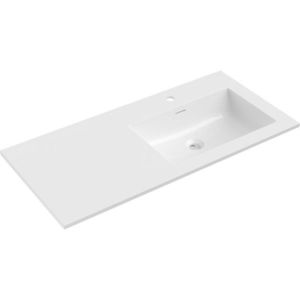 MEXEN - Otis umývadlo zapustené do dosky pravá 101 x 46, 5, biela lesk 25181000P vyobraziť