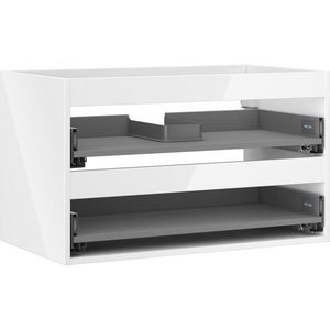 MEXEN - Box-A skrinka pre umývadlo 80, 2 zásuvky, biela lesk 91AX0-0800-470-2-00 vyobraziť