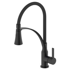 SAPHO SAPHO - HEBE stojanková drezová batéria so sprškou, čierna mat HT430B vyobraziť