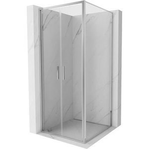 MEXEN/S - Exo sprhcový kút dvere krídlové 90 x 90, transparent, chróm 814-090-090-01-00 vyobraziť