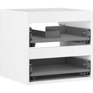 MEXEN - Box-A skrinka pre umývadlo 50, 2 zásuvky, biela mat 91AX0-0500-470-2-01 vyobraziť