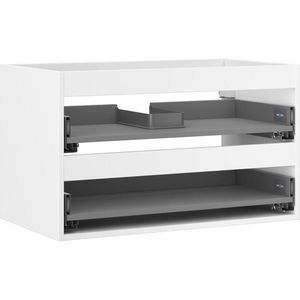 MEXEN - Box-A skrinka pre umývadlo 80, 2 zásuvky, biela mat 91AX0-0800-470-2-01 vyobraziť