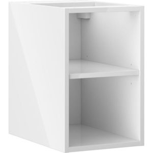 MEXEN - Box-A otvorená skrinka s policou 30, biela lesk 91AX2-0300-470-0-00 vyobraziť