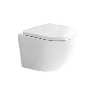 Mereo WC závesné kapotované, RIMLESS, 490x370x360, keramické, vr. sedátka CSS126 VSD82S2 vyobraziť