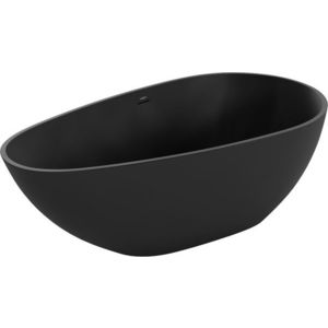 MEXEN - Palermo voľne stojaca vaňa z liateho mramoru 150 x 78, čierna mat 57211507870 vyobraziť