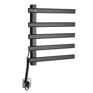 SAPHO - ELCOR elektrický sušiak uterákov 480x520x50 63 W, čierna mat EB530 vyobraziť