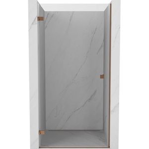 MEXEN/S - Lunar-B sprchové dvere krídlové ľavé 60, transparent, ružové zlato 832-060-000-60-00-L vyobraziť