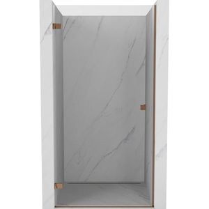 MEXEN/S - Lunar-B sprchové dvere krídlové ľavé 90, transparent, ružové zlato 832-090-000-60-00-L vyobraziť