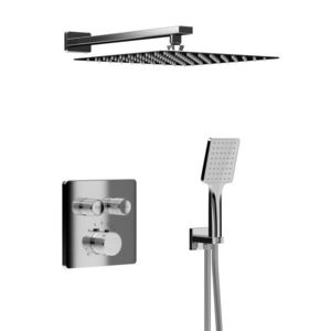 SAPHO - SMART SELECT podomietková termostatická sprchová súprava, 2 výstupy, vystúpenie, chróm RP042-01 vyobraziť