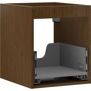 MEXEN - Box-A skrinka pre umývadlo 40, 1 šuplík, orech 91AX0-0400-470-1-86 vyobraziť