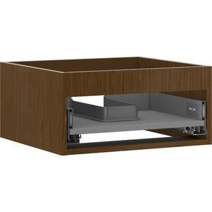 MEXEN - Box-A skrinka pre umývadlo 50, 1 šuplík, orech 91AX0-0500-235-1-86 vyobraziť