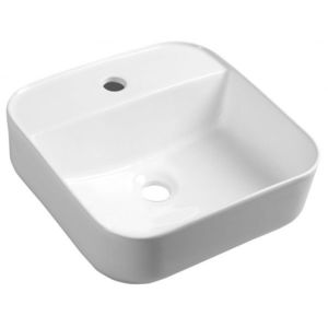 SAPHO - MOLVENO keramické umývadlo na dosku, 39, 5x39, 5cm, biela AR453 vyobraziť