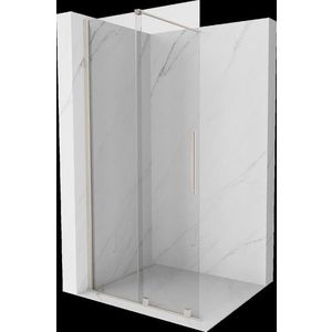 MEXEN/S - Velar Sprchová zástena posuvná Walk-in 75 x 200, transparent 8 mm, nikel kartáčovaný 871-075-000-03-97 vyobraziť