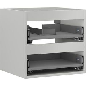 MEXEN - Box-A skrinka pre umývadlo 50, 2 zásuvky, sivý mat 91AX0-0500-470-2-62 vyobraziť