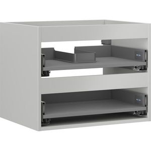 MEXEN - Box-A skrinka pre umývadlo 60, 2 zásuvky, sivý mat 91AX0-0600-470-2-62 vyobraziť