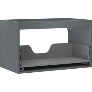 MEXEN - Box-A skrinka pre umývadlo 80, 1 šuplík, grafit mat 91AX0-0800-470-1-66 vyobraziť
