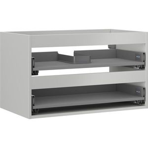 MEXEN - Box-A skrinka pre umývadlo 80, 2 zásuvky, sivý mat 91AX0-0800-470-2-62 vyobraziť