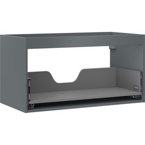 MEXEN - Box-A skrinka pre umývadlo 90, 1 šuplík, grafit mat 91AX0-0900-470-1-66 vyobraziť