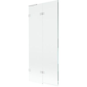 MEXEN/S - Lunar L vaňová zástena 2-krídlová ľavá 80 x 150, transparent, biela 897L-080-100-20-00-L vyobraziť