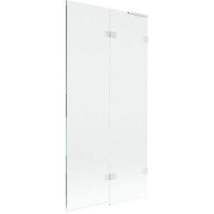 MEXEN/S - Lunar L vaňová zástena 2-krídlová pravá 90 x 150, transparent, biela 897L-090-100-20-00-P vyobraziť