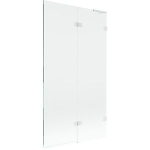 MEXEN/S - Lunar L vaňová zástena 2-krídlová pravá 100 x 150, transparent, biela 897L-100-100-20-00-P vyobraziť