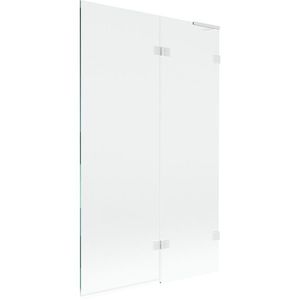 MEXEN/S - Lunar L vaňová zástena 2-krídlová pravá 110 x 150, transparent, biela 897L-110-100-20-00-P vyobraziť