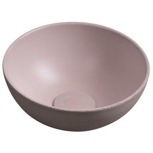 SAPHO - MINOR betónové umývadlo na dosku, priemer 26cm, ružová mat MR26021 vyobraziť