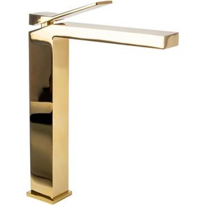 REA - Vysoká umývadlová batéria Duet zlatá REA-B4415 vyobraziť