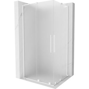 MEXEN/S - Velar L Duo sprchovací kút, posuvné dvere 100 x 90, dekor, biela 871-100-090-02-33-20 vyobraziť
