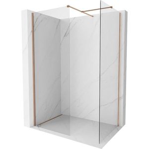MEXEN/S - Kyoto-X Sprchová zástena WALK-IN 120 x 80, transparent 10 mm, meď kartáčovaná 800-120-202-65-00-080-X vyobraziť