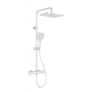 KFA - Dažďová hlavica Malaga s termostatickou sprchou, nástenná, biela 5756-910-44 vyobraziť