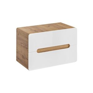 COMAD - Skrinka pod umývadlo 80cm 2 zásuvky ARUBA biela 5907611647233 vyobraziť