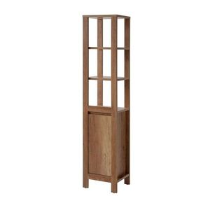 COMAD - Vysoká skrinka 1 dvierka CLASSIC OAK 5907611647639 vyobraziť