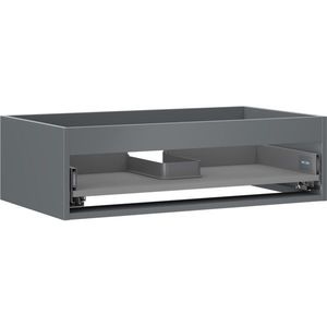 MEXEN - Box-A skrinka pre umývadlo 80, 1 šuplík, grafit mat 91AX0-0800-235-1-66 vyobraziť