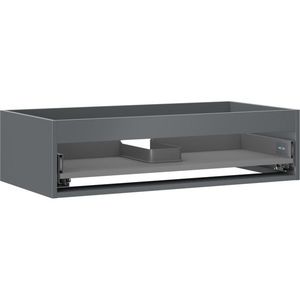 MEXEN - Box-A skrinka pre umývadlo 90, 1 šuplík, grafit mat 91AX0-0900-235-1-66 vyobraziť