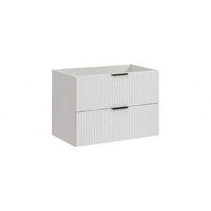 COMAD - Skrinka pod umývadlo 80cm 2 zásuvky ADEL WHITE 5907611654927 vyobraziť