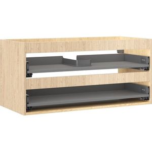 MEXEN - Box-A skrinka pre umývadlo 100, 2 zásuvky, dub 91AX0-1000-470-2-81 vyobraziť