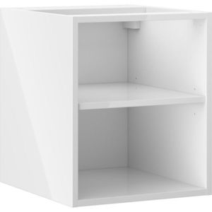 MEXEN - Box-A otvorená skrinka s policou 40, biela lesk 91AX2-0400-470-0-00 vyobraziť